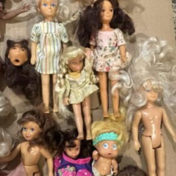 Vintage Lot of Dolls,, Remco, JPi Mattel - Picture 6 of 6